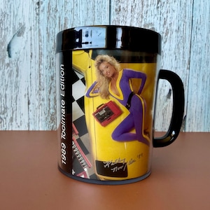 Snap-on Tools Vtg Plastic Cup Thermo-Serv Coffee Mug 1989 Toolmate Edition Kathy