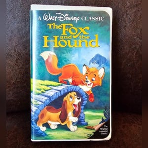 Disney The Fox and the Hound VHS 1994 Black Diamond The Classics