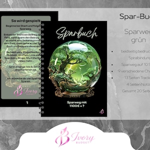 Conto di risparmio, percorso di risparmio, vari colori