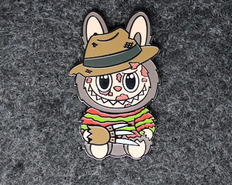 Pin de esmalte de Freddie BooBoos - Coleccionable de terror