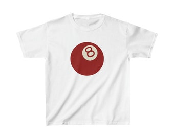 Red 8 Ball Baby-Tee