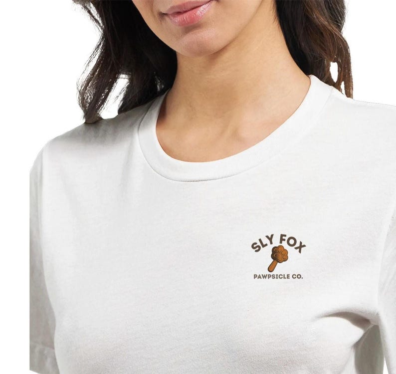 Sly Fox Pawpsicle Co. Disney Zootopia Nick Wilde Premium Unisex Crewneck T-shirt Bella Canvas 3001 immagine 3