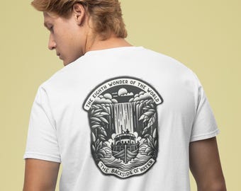 Maglietta a maniche corte con stampa Disney Jungle Cruise Backside of Water - T-shirt girocollo unisex premium