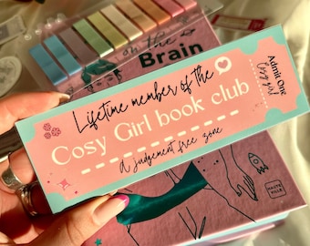 Marque-page Cosy girl book club