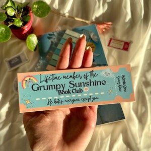 Grumpy Sunshine Bookmark image 3