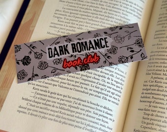 Dark romance bookmark