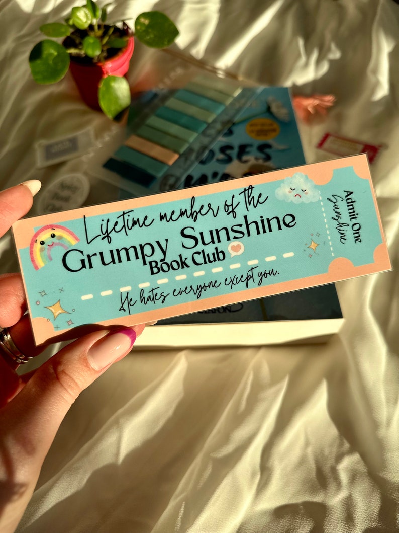 Grumpy Sunshine Bookmark image 2