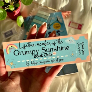 Grumpy Sunshine Bookmark image 1