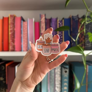 Stickers Bougies d'automne