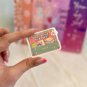 Sticker Bring my books