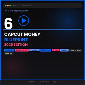 Plan finansowy CapCut Money Blueprint — jak otrzymywać płatności za pośrednictwem programu dla twórców CapCut (przewodnik krok po kroku z 2026 r.)