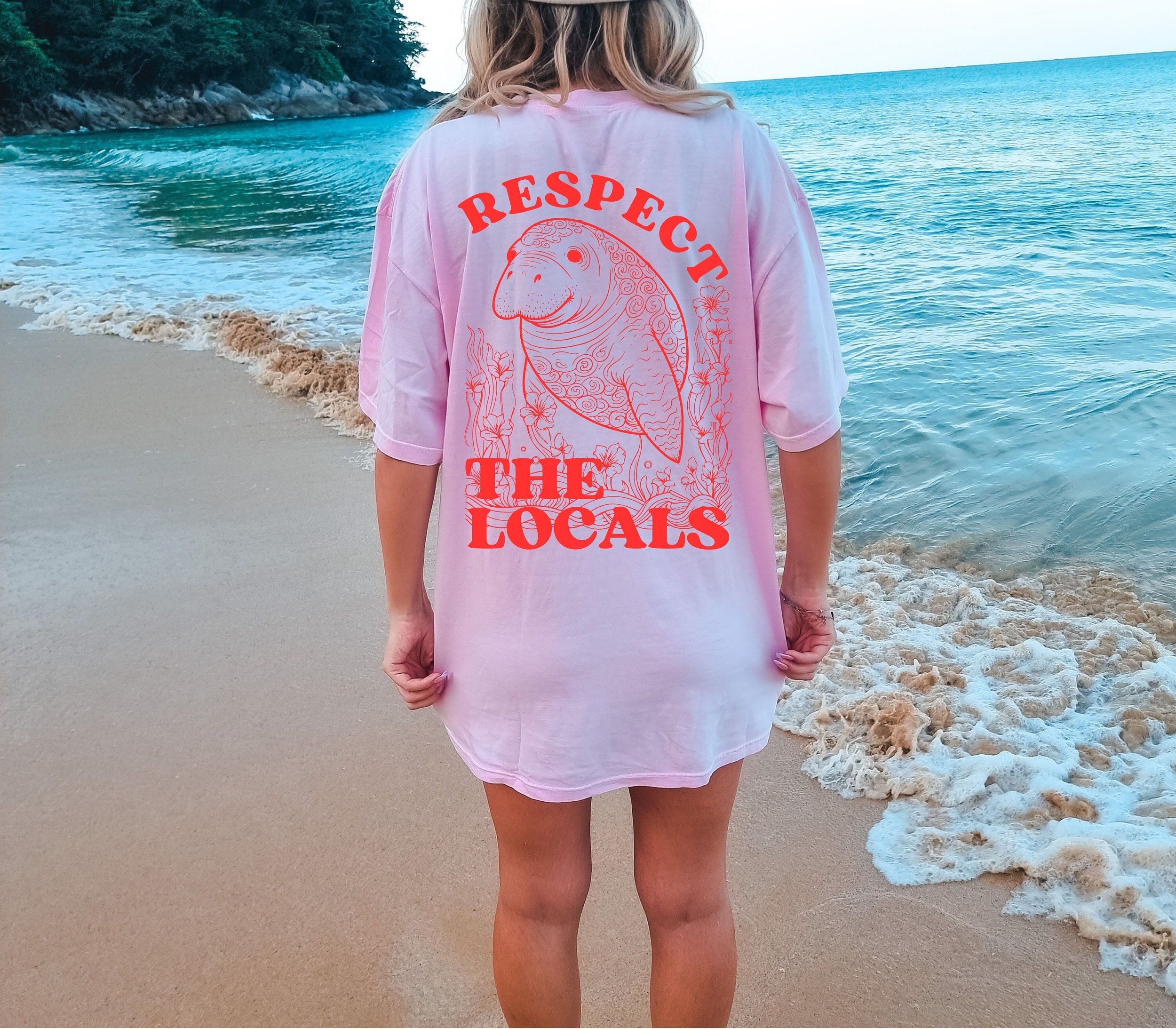 Respect the Oceans, Protect the Locals, Comfort Colors Shirt, Trending