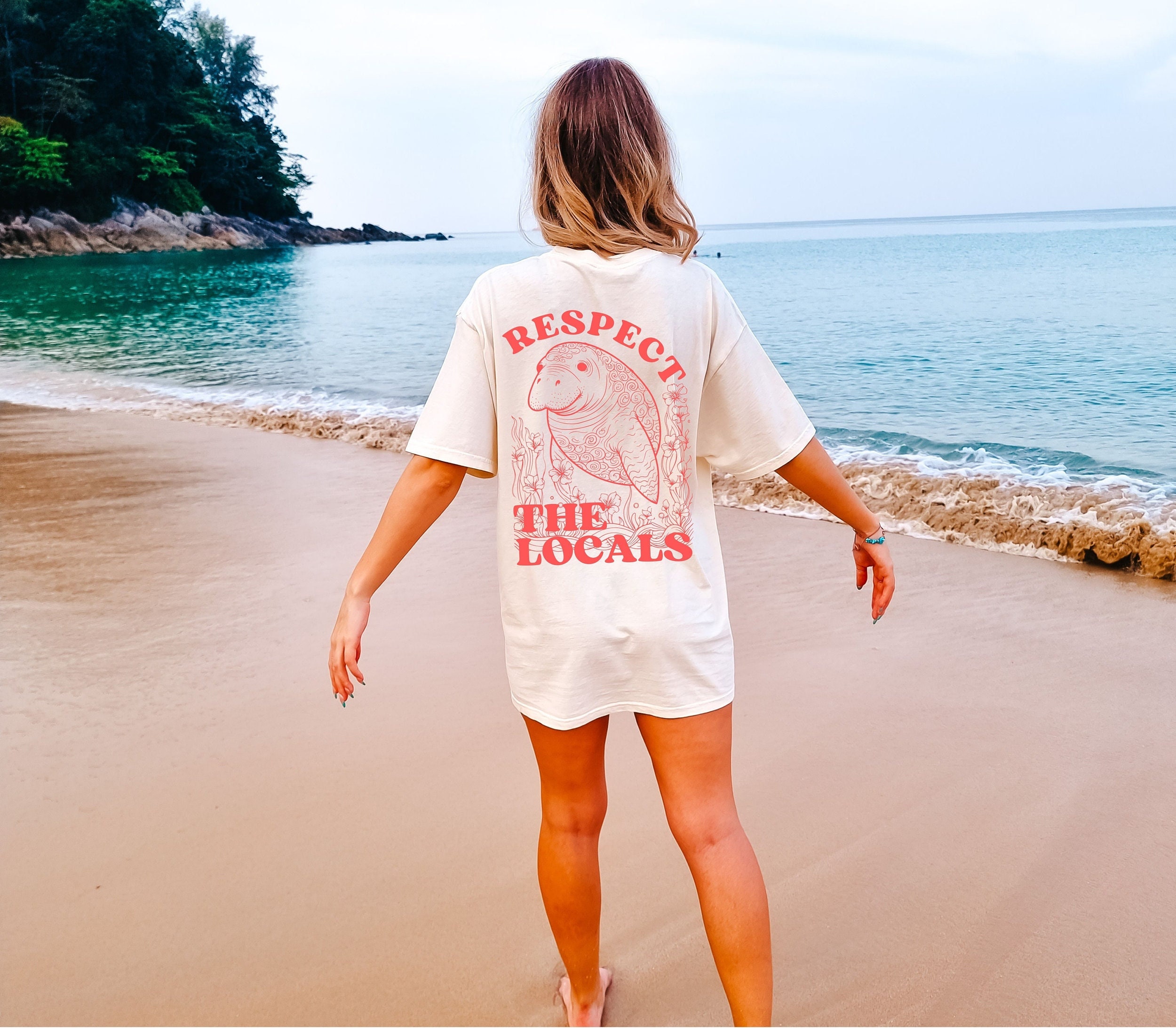 Respect the Oceans, Protect the Locals, Comfort Colors Shirt, Trending