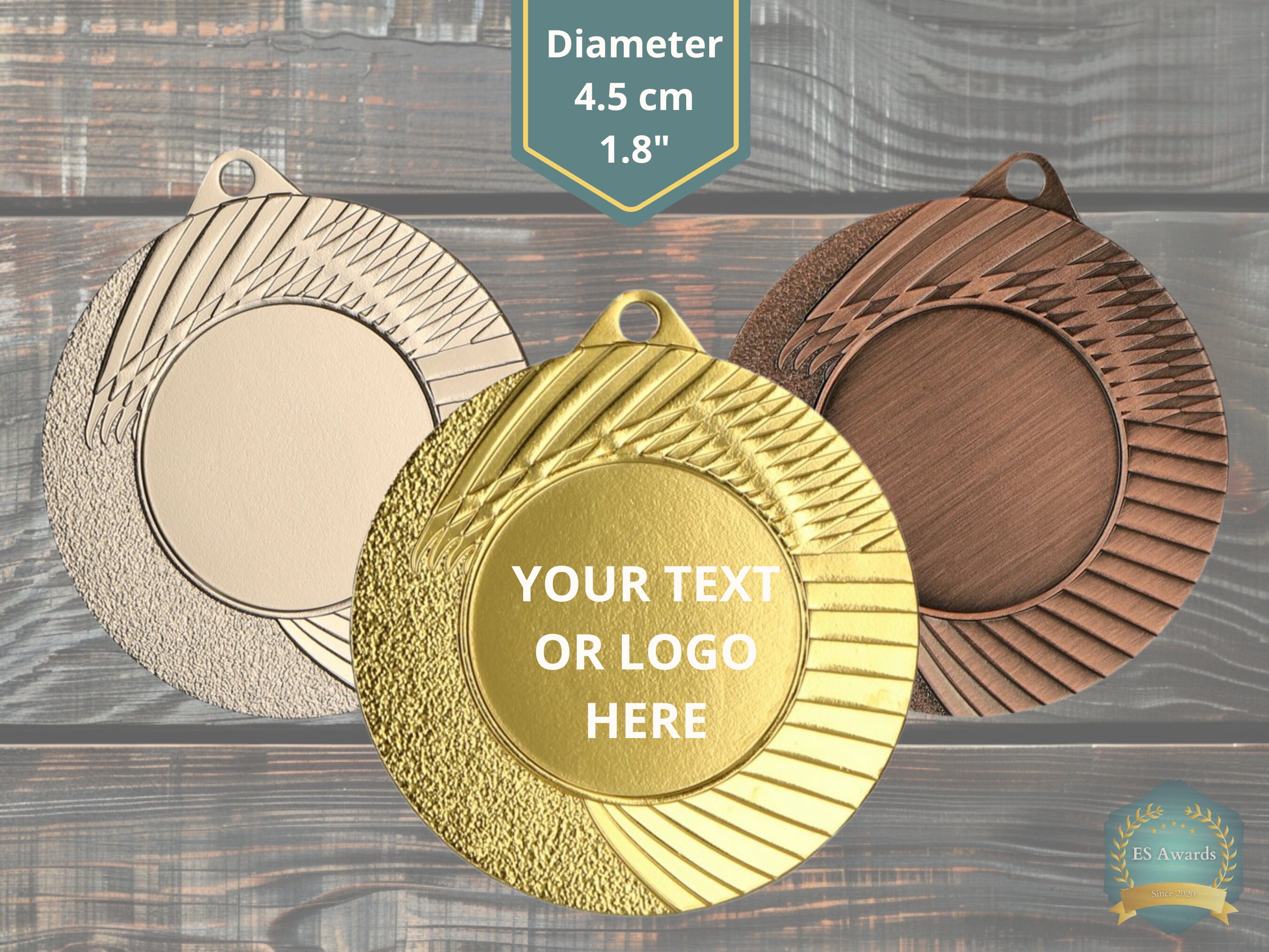 047 Custom Medal With Text Or Logo Personalized Medal Gold Medal 047 Custom Medal With Text Or Logo Personalized Medal Gold Medal
