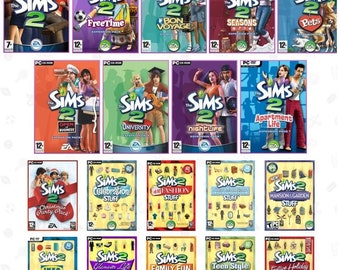 The Sims 2 Ultimate Collection Complete With ALL Expansions And Stuff Packs