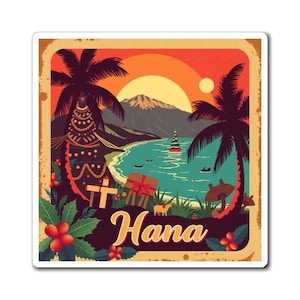 Road To Hana Magnets
