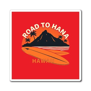 Straße zu Hana Maui Magnet