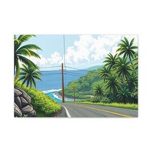 Road To Hana Canvas