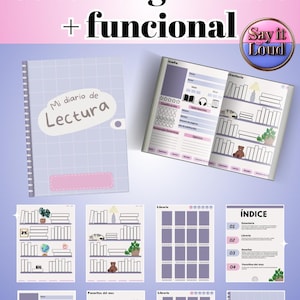 Digital Reading Journal 100+ Pages | Book Tracker, Reading Log & Planner | GoodNotes, iPad and Android | Printable PDF for Book Lovers