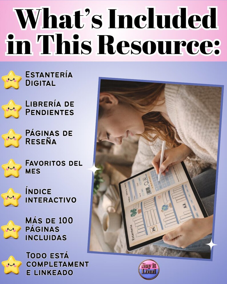 Digital Reading Journal 100+ Pages for Goodnotes & iPad | Hyperlinked ...