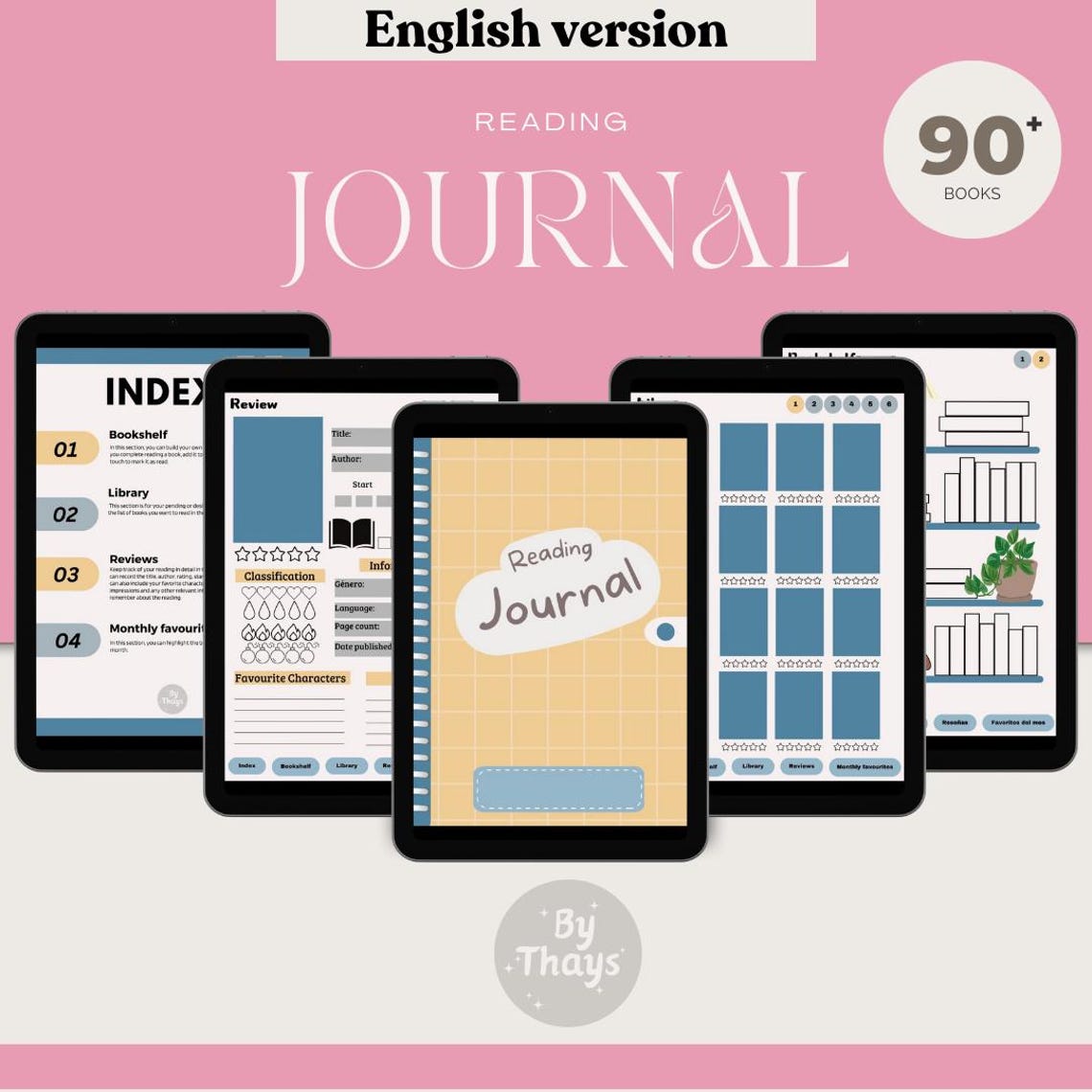 Ultimate Digital Reading Journal: Organize, Review, and Track Your ...