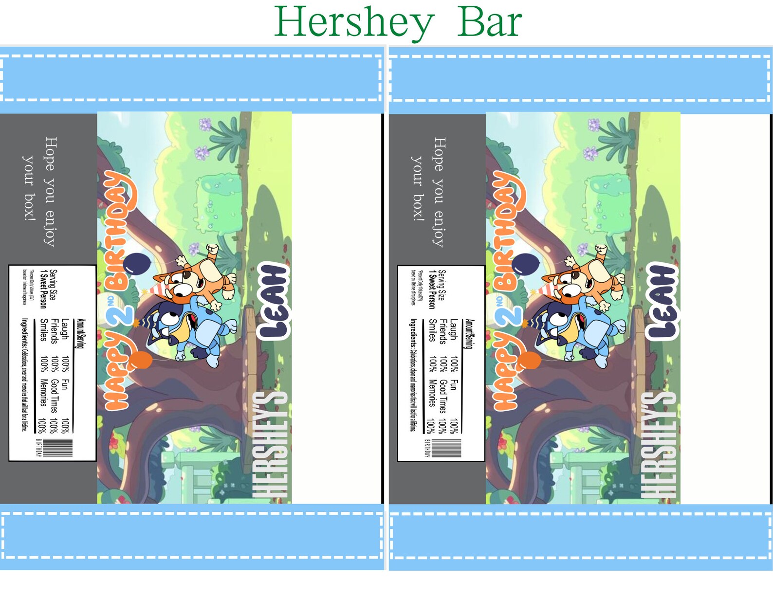Bluey Customizable Party Favor Templates Etsy Bluey Customizable Party Favor Templates Etsy