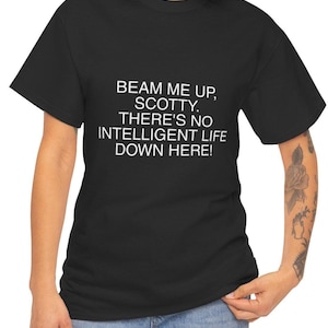 Funny Sci-Fi T-Shirt, Alien Tee, Space Humor Shirt, UFO Top, Galaxy Graphic Tee, Science Fiction Clothing