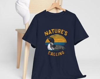 Loon & Sun Graphic Tee: Nature's Calling T-Shirt