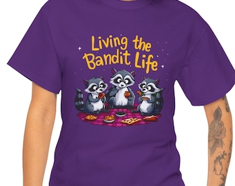 Bandit Banquet Cartoon Raccoon Shirt, Cute Raccoon Trio Shirt, Cartoon Raccoon Tee, Raccoon Feast T-Shirt, Gift for Mother&#39;s Day