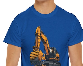 Excavator T-Shirt: Heavy Equipment Operator Gift