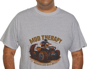 Camiseta ATV para terapia de lama: camiseta do caos aventureiro