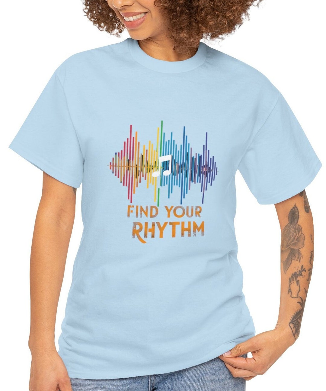 Find Your Rhythm T-shirt, Rhythmic Harmony Shirt, Musician Gift, Music ...