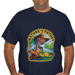 Natures Payday Gold Panning T-Shirt, Vintage Prospector Shirt, Strike Gold with Natures Pay TShirt, Gold Panning Shirt, Gift for Prospector