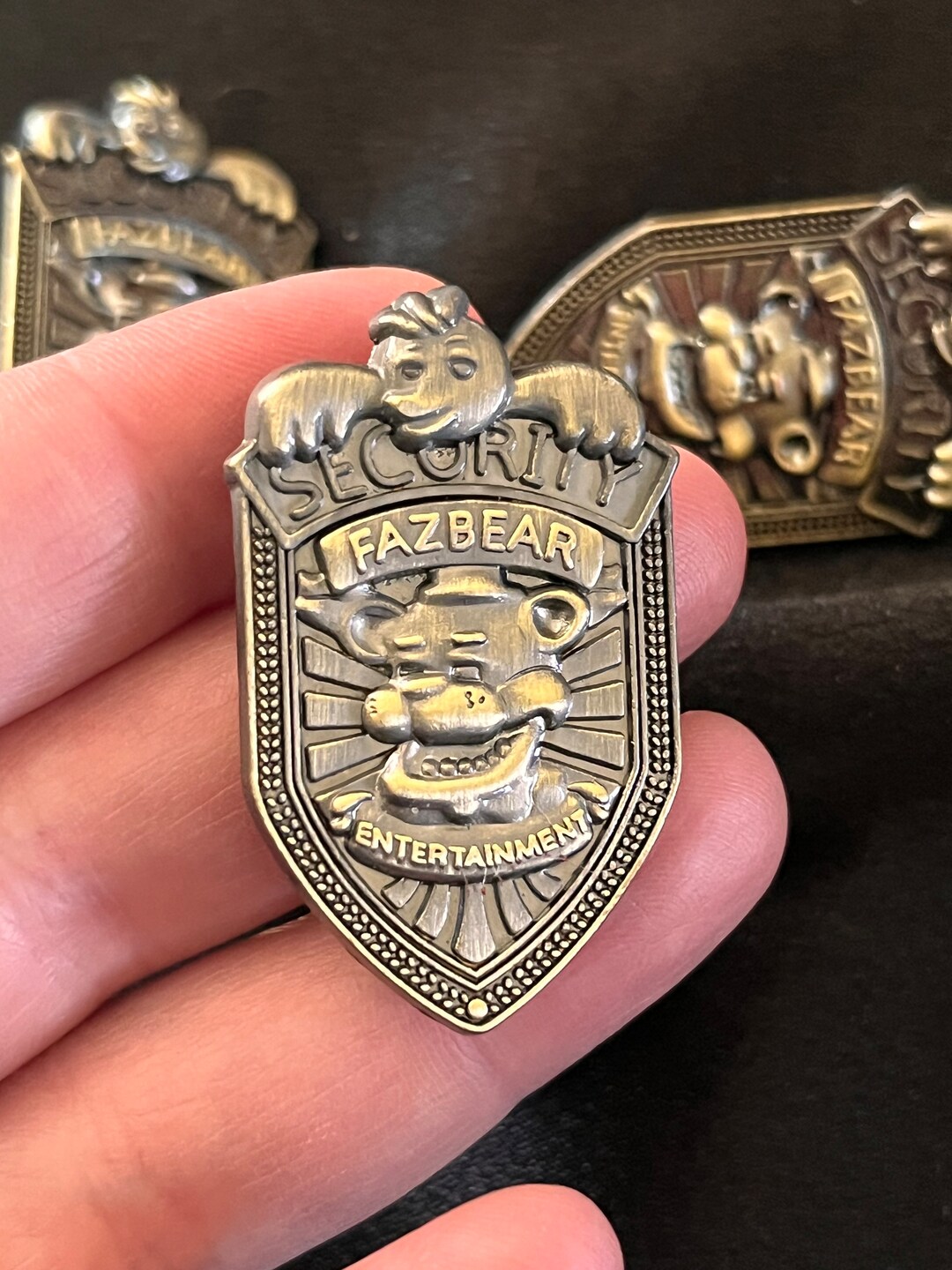 Five Nights at Freddys Fazbear Security Badge Pin / Badge - Etsy