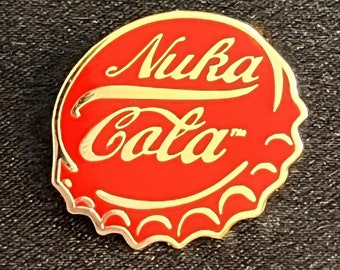 NUKA-COLA from FALLOUT - Gold Plated Enamel Pin