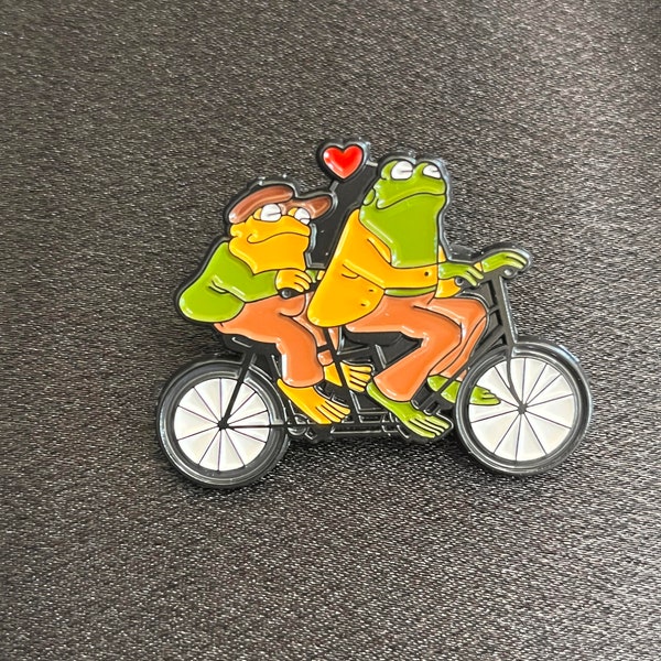 FROG AND TOAD Are Friends Enamel Pin