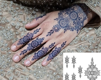 Natural Semi-Permanent Tattoo Jagua Gel Tattoo Sticker Bridal Centre Henna Jagua Henna Temporary Tattoo Jagua Ink Stain