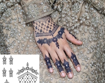 Tatuaje semipermanente Natural Jagua Gel tatuaje pegatina Jagua Henna tatuaje temporal Jagua tinta mancha