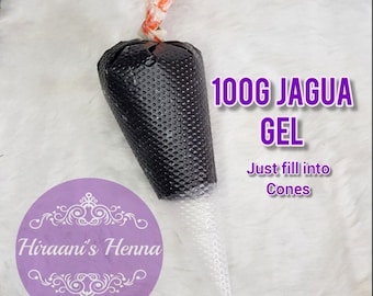100% Natural Handmade Jagua Gel Bulk Paste Jagua Henna Cones DIY Tattoo Stain
