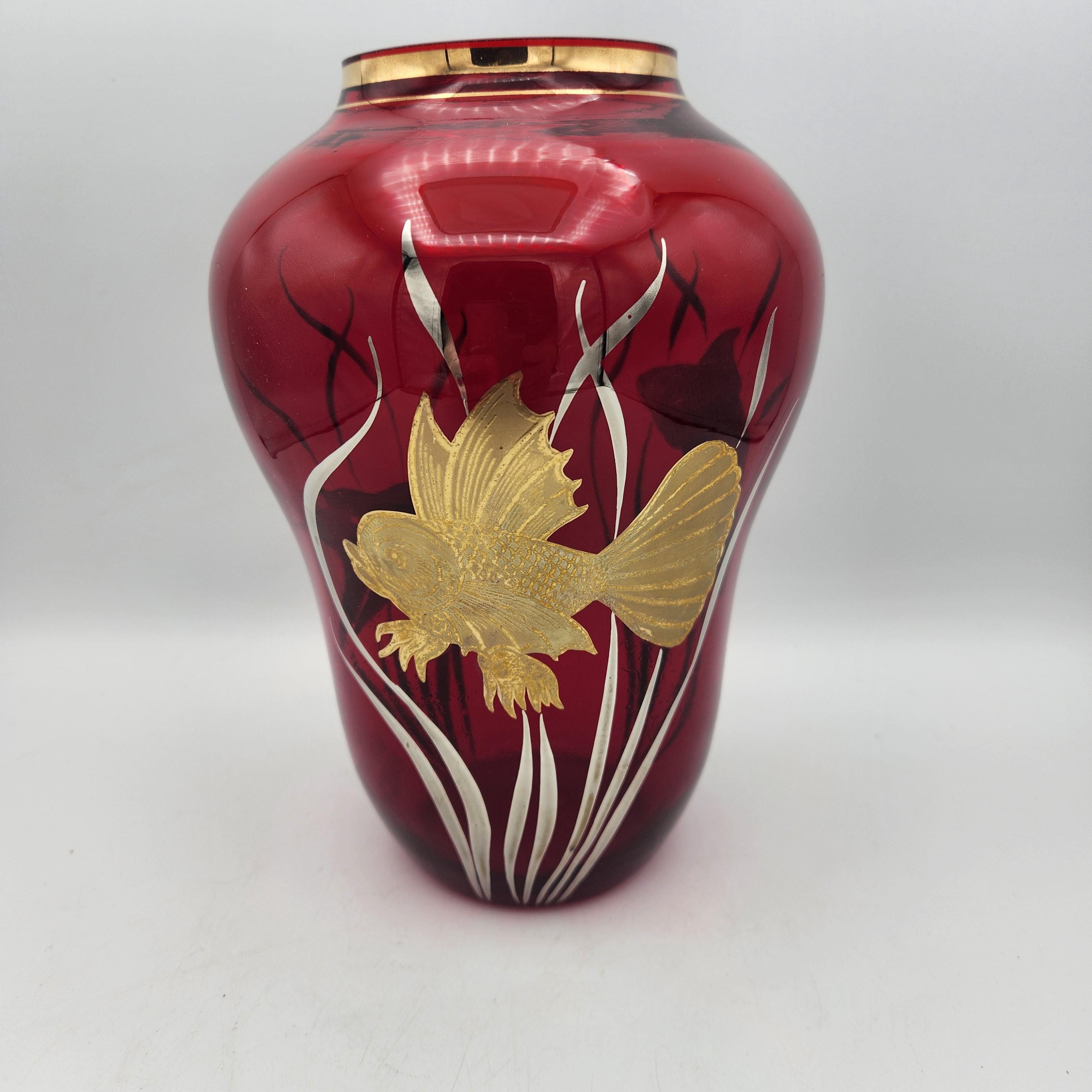 Japanese koi vase - Etsy 日本