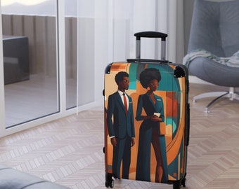 Maleta de arte decorativo de Blaq Suitcase