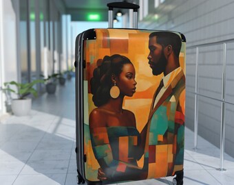 Abstract Art Suitcase by Blaq Suitcase