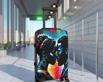 Graffiti kunstkoffer van Blaq Suitcase