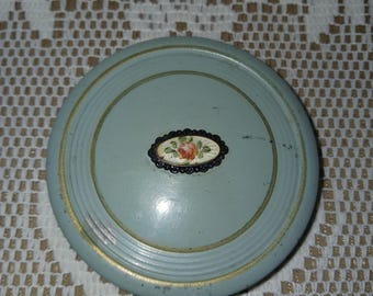 Compact-Robin's Egg Blue-Rose Motif