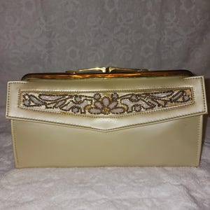Entre Nous de Daniel-Savonette Clutch/Billfold francés-1960