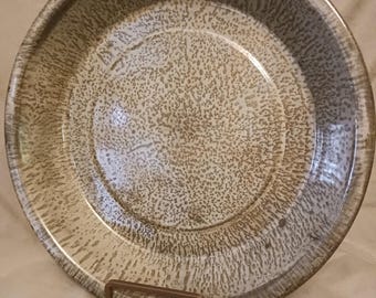 Szary Agat Ware 10" Pie Pan-Lalance i Grosjean