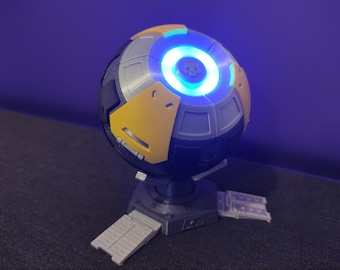 Stratagem Beacon Orb 3D printed fan art toy  / Gift for fans / Gaming room decor