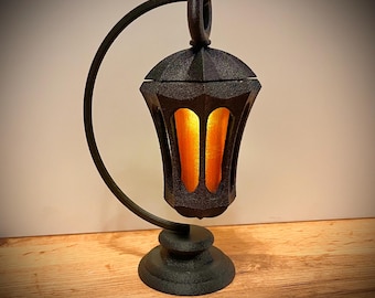 Desktop Lantern 3D printed for cosplay | Gift for fans | Gaming room decor
