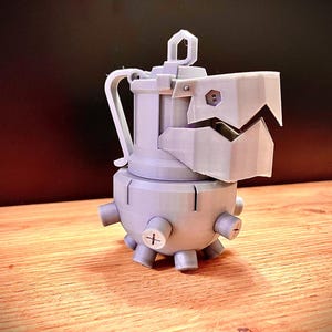 Jinx Chomper Cosplay Prop Kit – Unassembled DIY Display Model | Customizable Fan Art Collectible