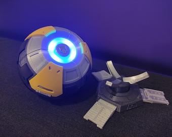 Stratagem Beacon Orb 3D printed fan art toy / Helldivers 2 inspired / Gift for fans / Gaming room decor